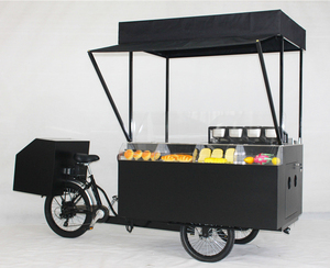 Triciclo Eléctrico Móvil <span class=keywords><strong>para</strong></span> Hot Dogs <span class=keywords><strong>Bicicleta</strong></span> <span class=keywords><strong>para</strong></span> Perritos Calientes con <span class=keywords><strong>Parrilla</strong></span> y Freidora Food Truck - Product Image 3
