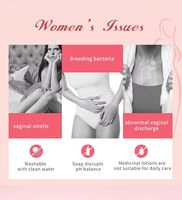 XINHEYU Gel Rafraîchissant Lavant Intime Féminin Yoni Moussant Aromathérapie Hydratant Nettoyant Vaginal Blanchissant