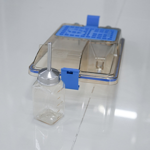 Biobase Animal de laboratoire rat Bacs d'élevage Souris Souris Rongeur <span class=keywords><strong>Cage</strong></span> d'alimentation avec bouteille d'eau
