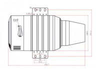 Moteur turbojet Tj80, poussée de 80 daN, micro-turbine à gaz en alliage d'aluminium, 11 kg, pour avion modèle RC