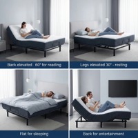 Matelas Électrique Intelligent Durable en Gros avec Moteur Okin Allemand, Contrôle par APP, Mousse Zéro Pression, Anti-Collision pour Écoles et Hôpitaux