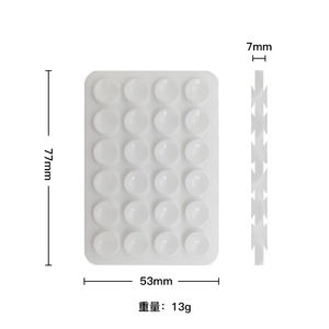 Hands-Free Mirror Shower <strong>Phone</strong> <strong>Holder</strong> Fidget Toy Double Sided Silicone <strong>Suction</strong> <strong>Cup</strong> <strong>Phone</strong> Mount Case Sticky Grip for All <strong>Phones</strong>