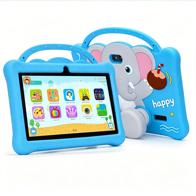 Children's 7-Inch HD Android Tablet New USB Interface Touch Screen 2GB Student Learning 3000MAH Battery Octa Core Expandable