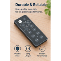 Nouvelle télécommande intelligente infrarouge 2026 à 12 boutons, couleur noire, code fixe, pour TV/DVD/VCR/DVB, fabricant OEM ODM
