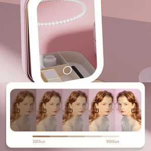 Vente en gros : Nouvelle boîte à maquillage sans fil intelligente avec miroir et éclairage pour cosmétiques féminins - Product Image 4