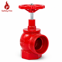 Vanne d'arrêt intérieure de style russe DN65 PN16, hydrant d'incendie intérieur, vente en gros directe usine à prix compétitif pour les entrepreneurs