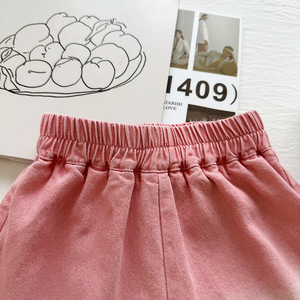 Conjunto <span class=keywords><strong>de</strong></span> Mezclilla Nuevo para Niñas, Top sin Mangas con Flores <span class=keywords><strong>de</strong></span> Verano, Pantalones Cortos <span class=keywords><strong>de</strong></span> Encaje, Conjunto <span class=keywords><strong>de</strong></span> Dos Piezas, Ropa para Niños - Product Image 5