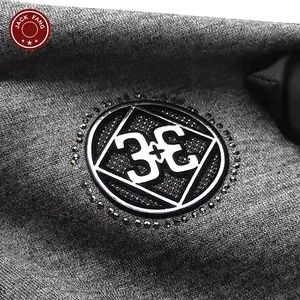 Custom Football Club Logo Silk Screen Printed Garment 3D Tpu Patches For Cap