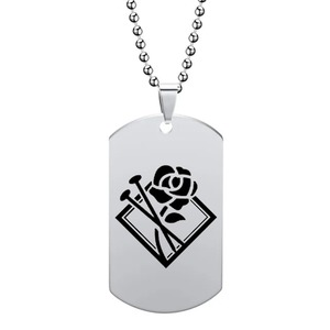 Anime <span class=keywords><strong>Jujutsu</strong></span> <span class=keywords><strong>Kaisen</strong></span> collana Satoru Gojo Geto Suguru titanio acciaio ciondolo Halloween moda uomo donna accessorio Cosplay - Product Image 6