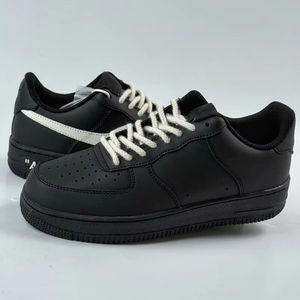 20251 vente chaude guerrier noir pour AF1 chaussures de planche de corde de chanvre pour hommes femmes polyvalent coupe basse décontracté sport Design Style de marche - Product Image 5