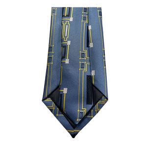 Cravate en polyester tissée jacquard de luxe, imprimée de fleurs, fabriquée à la main, ensemble de cravates pour club de fraternité, cravates de luxe pour hommes - Product Image 6