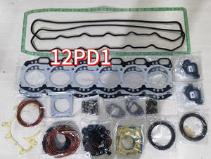 12PD1 4XC1 发动机大修修理套件全套垫片组 OE 1-87810-770-0 1-87810-329-3 HF.RY 品牌 9 个月保修 1986-1989 - Product Image 2