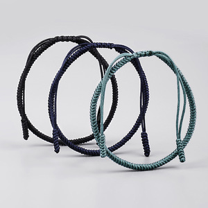 Vendita calda con <span class=keywords><strong>nodo</strong></span> di diamante intrecciato con cordoncino rosso Love braccialetto alla moda tibetano puntino portafortuna elemento cinese braccialetti per donna uomo - Product Image 6