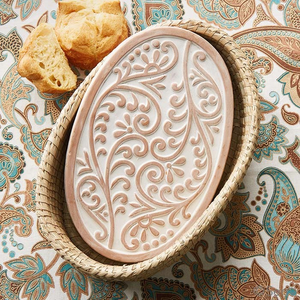 Panier chauffe-pain avec pierre chauffante. Pour faire du pain, cadeau pour un boulangier, cadeau d'anniversaire, cadeau de pendaison de crémaillère, cuisine de style campagnard - Product Image 4