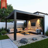 Auvent électrique autoportant pour extérieur 10X10 10X12 10X13 13X19 13X20 pieds, idéal pour patio, jardin, cour arrière, pergola