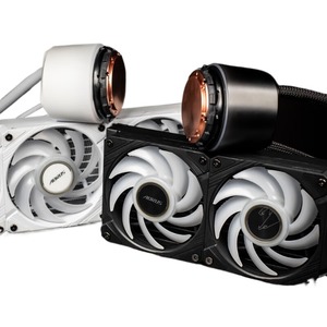 Refroidisseur de processeur <span class=keywords><strong>AORUS</strong></span> WATERFORCE II 360 ICE avec roulement à billes liquide, LED RVB/ARGB adressables, fonctionnement silencieux à 20 dBA - Product Image 6