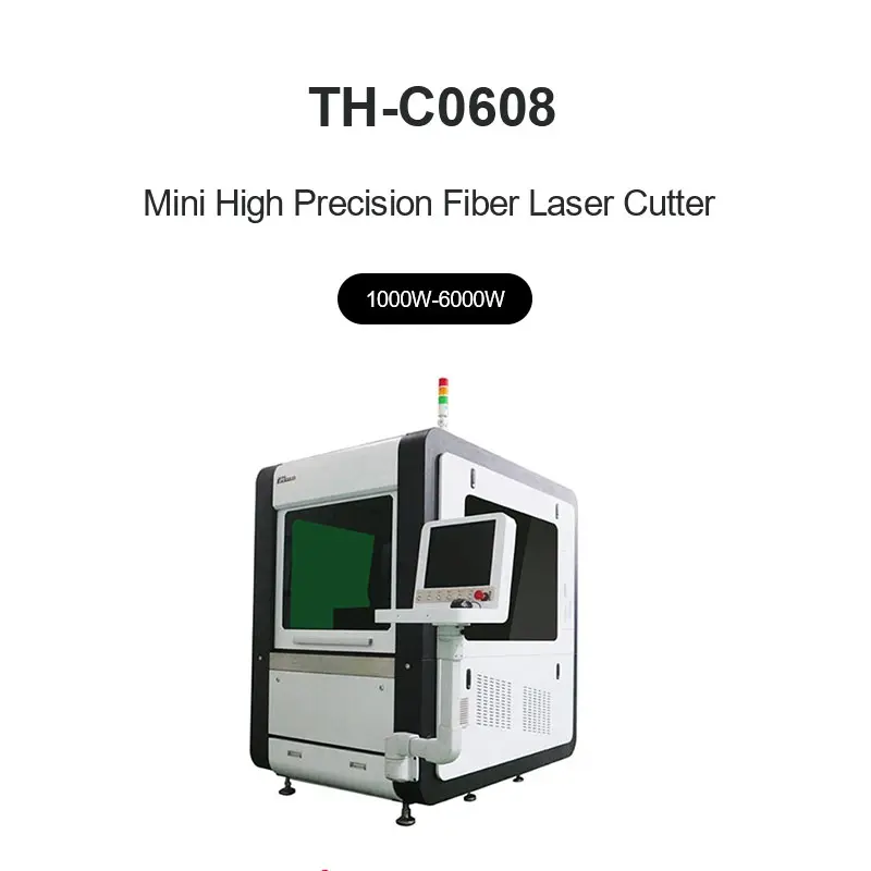 Tihi 0608 Mini machine de découpe laser à fibre de vente chaude de haute précision