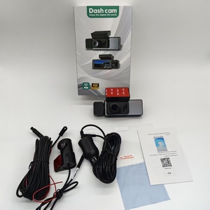 Cámara para Coche con IA y ADAS, 4K, 3 Canales, para Conductores de Taxi/<span class=keywords><strong>Uber</strong></span>, WIFI, Visión Nocturna IR Delantera e Interior, Cámara Trasera, APP, GPS, Grabador Triple de 3.16 Pulgadas - Product Image 4