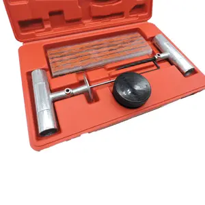 Best-selling T-shaped Repair Pin Boxed Rubber Strip Vacuum Tire Repair 35-piece Set
