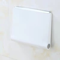 Tabouret de douche pliant mural pour salle de bain, chaise de toilette pour personnes âgées, chaise de bain dissimulée, design moderne et minimaliste en plastique