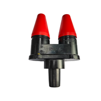 Insert de traversée de courant à courant rapide 3.0s 200A pour transformateur de distribution à forte charge d'usine chimique