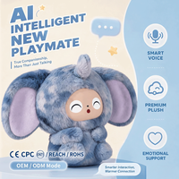 Jouet en peluche électrique interactif Nuage doux rose avec écharpe en dentelle CE CPC Montessori Apprentissage sans écran Musical Cadeau pour enfants