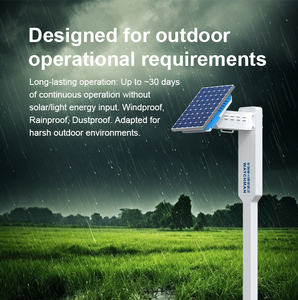 Sensor multifuncional do solo ao ar livre sem fio direto da fábrica para plantio agrícola Monitoramento preciso de umidade Temp - Product Image 2