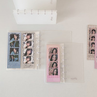 Album Foto Gaya Korea INS untuk Strip Foto 4-grid, Album Photocard untuk Stiker dan Strip, Cocok untuk Siswa dan Penggemar Idol