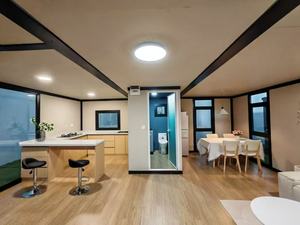 2 câu chuyện mở rộng gấp giá rẻ mới vận chuyển prefab sản xuất chứa nhà Bộ dụng cụ 20ft 30ft 40ft nhà sang trọng để bán - Product Image 3