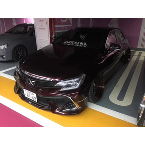 Heiß verkaufendes Karosserie-Kit Vordere Stoßstange Hecks toß stange Seitens chürze Grill Schall dämpfer für 2010-2017 Toyota Mark X <span class=keywords><strong>Rezi</strong></span> bis 2018 - Product Image 2