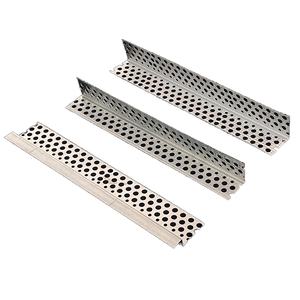 Acciaio zincato a forma di <span class=keywords><strong>L</strong></span> con canale di gesso forato in metallo con perline angolari protezione da parete per ospedale - Product Image 1