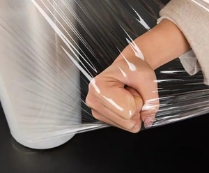 LLDPE Super Strong Pallet <b>Shrink</b> Wrap Stretch Wrapping <b>Plastic</b> Roll <b>Plastic</b> Film - Product Image 2
