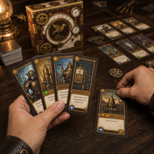 <span class=keywords><strong>Jeu</strong></span> de cartes Werewolf avec cartes de rôle, carton 310 g/m², pelliculage mat, coins arrondis et dés - Product Image 5