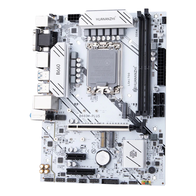 HUANANZHI B660M-PLUS ITX DDR4 Motherboard Supports 12 & 13 Gen LGA 1700 CPU 12100F 12400F 12490F 12600F 12700F 13600F Processor