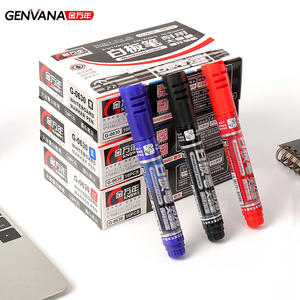 Marcadores de <span class=keywords><strong>Pizarra</strong></span> <span class=keywords><strong>Blanca</strong></span> Genvana, Bajo Olor, Tipo Expo, Borrables en Seco, 1.5-2.0mm, Recargables - Product Image 2