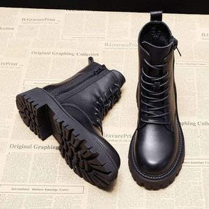 Botas de Invierno Cálidas para Niñas, Estilo Mary Jane, Altas hasta la Rodilla, de Cuero PU, con Hebilla y Punta Abierta - Product Image 2