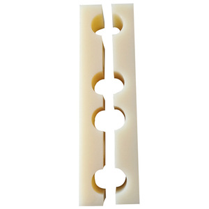 Abrazaderas de tubo único Wanbang 20*30 de aluminio hechas a medida OEM para fijación de cables y tuberías de aceite - Product Image 5