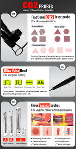 Appareil laser fractionné au CO2 portable, approuvé CE, pour l'élimination des rides, le traitement de l'acné, le rajeunissement de la peau et les soins intimes - Product Image 2
