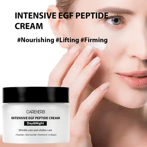 OEM ODM Réparation anti-rides Peau endommagée Ridules Peptide EGF intensif Crème raffermissante jour et nuit pour le visage - Product Image 2