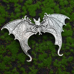 Horquilla Vintage Gótica de Brujería con Mariposa y Luna para Mujer, Accesorios de Pelo para Fiesta de Halloween, Joyería - Product Image 4