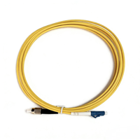 3.0mm Single Mode 12 Core LC FC SC ST Connector Copper Conductor Telecom Use Fiber Optic Patch Cord