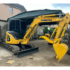 Pelle sur chenilles Komatsu PC55 avec peinture d'origine et faible taux de défaillance, excellente structure de châssis pour la pose de pipelines et les travaux de rénovation routière - Product Image 6