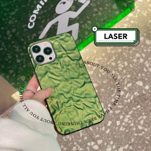 Custodia per telefono di lusso in carta di latta 3d <span class=keywords><strong>verde</strong></span> retrò per <span class=keywords><strong>iPhone</strong></span> 15 14 13 12 <span class=keywords><strong>11</strong></span> <span class=keywords><strong>Pro</strong></span> <span class=keywords><strong>Max</strong></span> Xr 7 8 Plus <span class=keywords><strong>Cover</strong></span> in Silicone morbido - Product Image 3