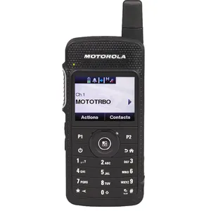 Walkie Talkie kecil Sl1K Motorola asli DMR Radio Digital dua arah Walkie Talkie panjang portabel untuk hotel dan restoran