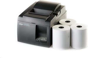 Giấy nhiệt 57x40 mét coreless POS Tiền mặt đăng ký giấy cuộn 2 1/4 56 Mét 58mmfor POS <span class=keywords><strong>ATM</strong></span> hệ thống tùy chỉnh kích thước - Product Image 3