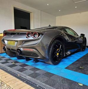Runde pour Ferrari F8 pièces automobiles en fibre de carbone sèche modifier les kits de carrosserie de Style OEM pare-chocs avant arrière jupes latérales lèvre avant classement supérieur - Product Image 5