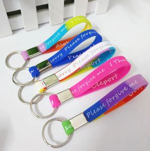 พวงกุญแจซิลิโคนราคาถูก พิมพ์ลายเว้าแบบกำหนดเองได้ พร้อมโลโก้ส่วนตัว - Product Image 5