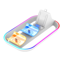 Station RGB pour Play Station Portal pour console PS Portal, station de charge, socle de charge, support pour manette PS5