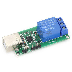 Usb <b>Relay</b> Module 1 Channel 5V 10A 125VAC 250VAC Screw Terminal Electromechanical <b>Relay</b> For Pc Control - Product Image 2