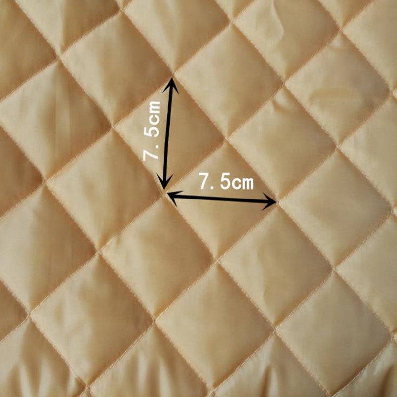 High Quality Ultrasonic Quilted Polyester Fabric